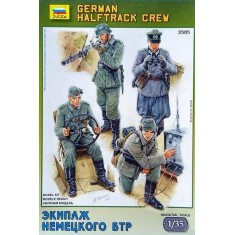 1/35 German Halftrack Crew (4 Figures)