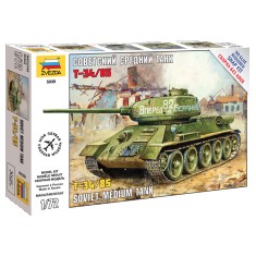 1/72 (Snap-Fit) Soviet Medium Tank T-34/85