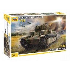 1/72 WWII Soviet T-28 Heavy Tank