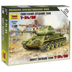 1/100 Soviet Tank T-34/85