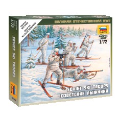1/72 (Snap-Fit) Soviet Ski Troops (5 Figures)