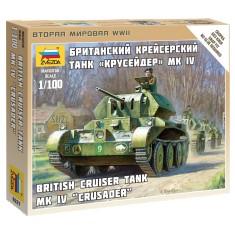 1/100 (Snap-Fit) British Cruiser Tank Mk.IV "Crusader"