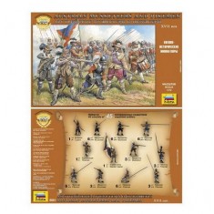 1/72 Austrian Musketeers & Pikemen 17th Century (45 figures