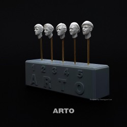 1/35 WWII Commonwealth Beret (5 different heads)