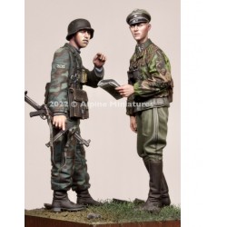 Alpine Miniatures[S0003]1/35 「冬季パトロール」武装親衛隊 4