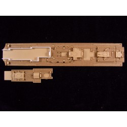 Titanic w/ Anchor Chain 1/700 5D Model Wood Deck Kits for Academy 14214 R.M.S 