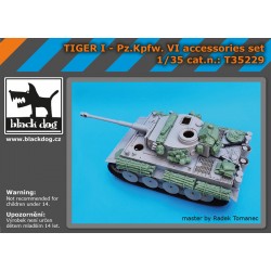 1/35 Tiger I PzKpfw VI Accessories Set for Academy kits 1/35 Tiger I PzKpfw VI Accessories Set for Academy kits