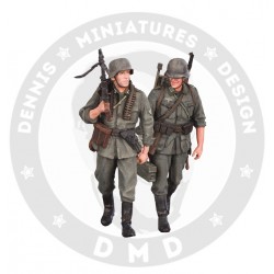 1/35 Mannschaft V Schw.MG.Trupp (2 figures) 1/35 Mannschaft V Schw.MG.Trupp (2 figures)