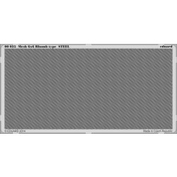 Metal Mesh 6x6 Rhomb Type (Steel, 1 photo-etched sheet)