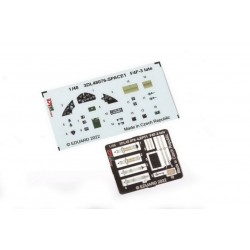 1/48 Grumman F4F-3 Wildcat Late Space Decals & PE parts for Eduard kits 1/48 Grumman F4F-3 Wildcat Late Space Decals & PE parts for Eduard kits