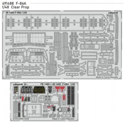 1/48 F-86A Sabre Detail set for Clear Prop kits 1/48 F-86A Sabre Detail set for Clear Prop kits