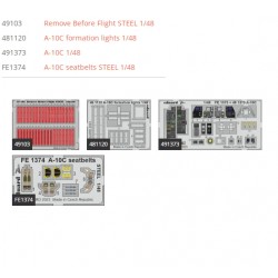 1/48 Fairchild Republic A-10C Thunderbolt II Super Detail Set for Academy kits 1/48 Fairchild Republic A-10C Thunderbolt II Super Detail Set for Academy kits