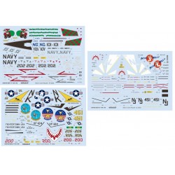 1/48 Grumman F-14A Tomcat Decals for Tamiya kits 1/48 Grumman F-14A Tomcat Decals for Tamiya kits