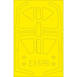 1/48 Harrier T.2/T.4/T.8 Paint Masks for Kinetic kits 1/48 Harrier T.2/T.4/T.8 Paint Masks for Kinetic kits