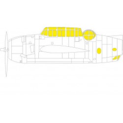 1/48 Grumman TBF-1C Avenger Paint Masking for Academy kits 1/48 Grumman TBF-1C Avenger Paint Masking for Academy kits