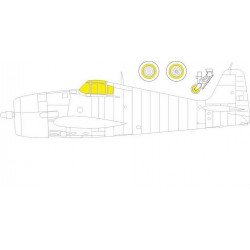1/48 Grumman F6F-3 Hellcat TFace Paint Masking for Eduard kits 1/48 Grumman F6F-3 Hellcat TFace Paint Masking for Eduard kits