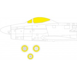 1/48 F-86D Sabre TFace Paint Masking for Revell kits 1/48 F-86D Sabre TFace Paint Masking for Revell kits