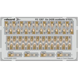1/48 Gotha Go 242B Seatbelts Detail Set for ICM kits 1/48 Gotha Go 242B Seatbelts Detail Set for ICM kits