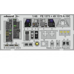 1/48 Fairchild Republic A-10C Thunderbolt II Detail set for Academy kits 1/48 Fairchild Republic A-10C Thunderbolt II Detail set for Academy kits