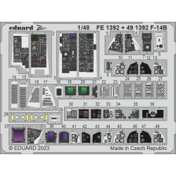 1/48 Grumman F-14B Tomcat Detail Parts for Great Wall Hobby kits 1/48 Grumman F-14B Tomcat Detail Parts for Great Wall Hobby kits