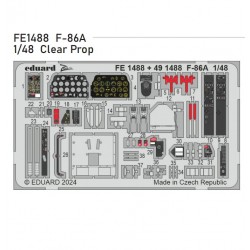 1/48 F-86A Sabre Detail set for Clear Prop kits 1/48 F-86A Sabre Detail set for Clear Prop kits