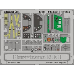 1/48 Hawker Hurricane Mk.I Colour Photoetch Set Vol.2 for Hasegawa kit 1/48 Hawker Hurricane Mk.I Colour Photoetch Set Vol.2 for Hasegawa kit