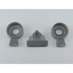 1/35 M46/47/48/60 Steel Wheels Type 2 for AFV Club/Dragon/Meng/Takom/Italeri/Academy kits 1/35 M46/47/48/60 Steel Wheels Type 2 for AFV Club/Dragon/Meng/Takom/Italeri/Academy kits