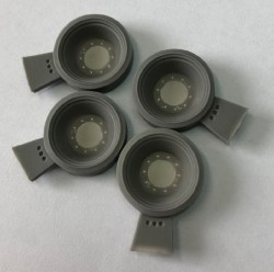 1/35 M26/46/47/48A1 First Series Spare Steel Wheels w/Mud Shield (4pcs w/rubber) 1/35 M26/46/47/48A1 First Series Spare Steel Wheels w/Mud Shield (4pcs w/rubber)