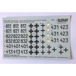 Decals for 1/35 Kharkov 1943 Part 3: Tigers of Das Reich & Totenkopf Decals for 1/35 Kharkov 1943 Part 3: Tigers of Das Reich & Totenkopf