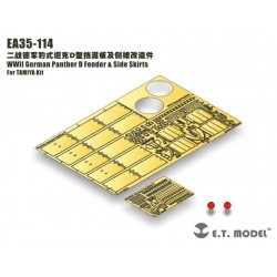 1/35 WWII German Panther D Fender & Side Skirts for Tamiya kit 1/35 WWII German Panther D Fender & Side Skirts for Tamiya kit