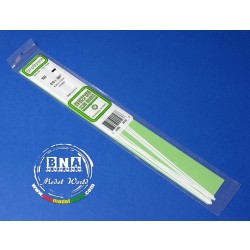 3pcs Size: 15cm x 30cm; Thickness: 0.50mm Evergreen Styrene White Sheets 