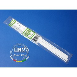 Evergreen White Styrene Strip 0.75mm x 2.0mm .03"x.08" 35cm 10pcs Length 