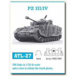PROMOTE 1/35 ATL03 FRIULMODEL METAL TRACK FOR  PANZER III & IV 