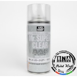 Mr. Hobby - Mr. Super Clear Top Coat Spray (Select from Flat, Gloss,  Semi-Gloss)