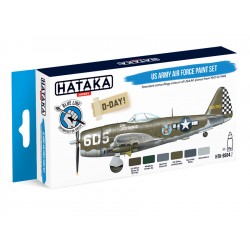 HATAKA AS113 1st Modern RN Fleet Air Arm Paint Set Vol.1-6 x 17ml Bottles 