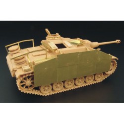 1/48 Stug III Ausf G Schurzen for Tamiya kits 1/48 Stug III Ausf G Schurzen for Tamiya kits