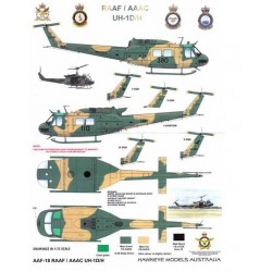RAAF Decals for 1/48 Bell UH-1D/H RAAF/Army RAAF Decals for 1/48 Bell UH-1D/H RAAF/Army