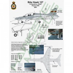 RAAF Decals for 1/48 British Aerospace 79 SQN (2001) RAAF Decals for 1/48 British Aerospace 79 SQN (2001)