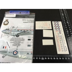 RAAF Decals for 1/72 Douglas C-47 Dakota 34 SQN VIP Transport RAAF Decals for 1/72 Douglas C-47 Dakota 34 SQN VIP Transport