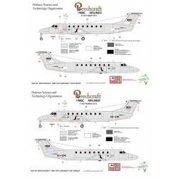 RAAF Decals for 1/72 Beechcraft 1900C DSTO / DSTG NEW RAAF Decals for 1/72 Beechcraft 1900C DSTO / DSTG NEW