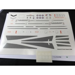 RAAF Decals for 1/144 Boeing 757-2K2 RNZAF 757-2K2 Current Scheme RAAF Decals for 1/144 Boeing 757-2K2 RNZAF 757-2K2 Current Scheme