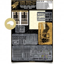 HGW 1/32 Highly detail set for the AEG G.IV by Wingnut Wings - 132158
