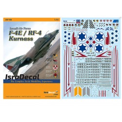 All Scale Size IAF Israeli Air Force Fighter Markings Model Water Decal 610 C.X 