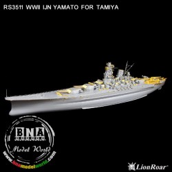 LionRoar Photo-etched details 1/350 USS ARLEIGH BURKE I&II