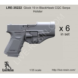 Live Resin 1:35 G-19 BlackHawk CQC Serpa Holster - LRE35222 Live Resin 1:35 G-19 BlackHawk CQC Serpa Holster - LRE35222