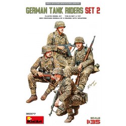 1/35 German Tank Riders Set #2 (4 figures w/weapons & equipment) 1/35 German Tank Riders Set #2 (4 figures w/weapons & equipment)