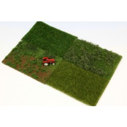 Barrel & Grass Diorama — polycount