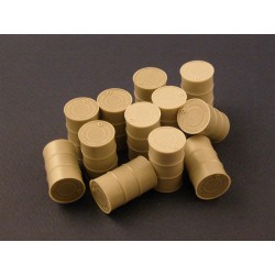 1/35 WWII Soviet Fuel Drums (200L) (12pcs)