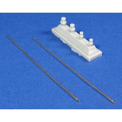 1/35 WWII German 2m Standard Antenna Set