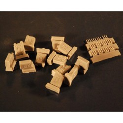 1/35 WWII Italian 20l Canisters (12pcs)